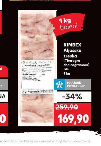 Kaufland Aljašská treska nabídka