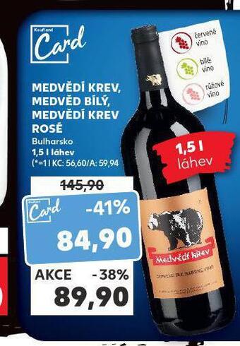 Kaufland Medvědí krev nabídka