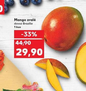 Kaufland Mango zralé nabídka