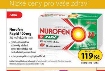 Dr. Max Nurofen rapid nabídka