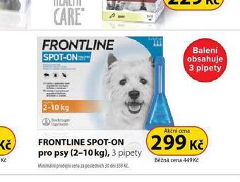 Frontline spot-on pro psy