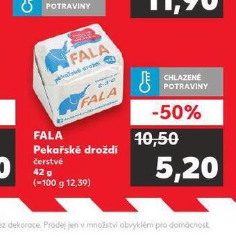 Kaufland Fala pekařské droždí nabídka