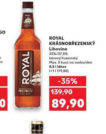 Kaufland Royal krásnobřezenský nabídka