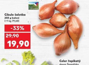 Kaufland Cibule šalotka nabídka