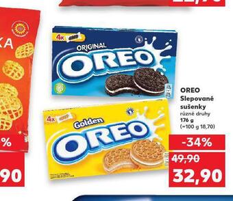 Kaufland Oreo slepované sušenky nabídka
