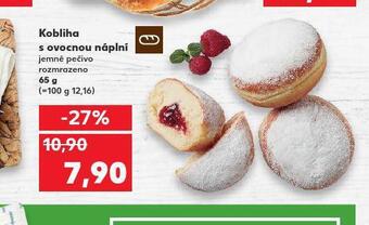 Kaufland Kobliha s ovocnou náplní nabídka