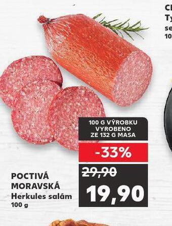 Kaufland Herkules salám nabídka