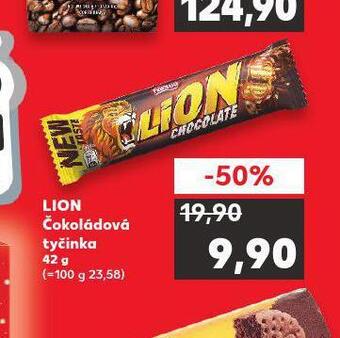 Kaufland Lion čokoládová tyčinka nabídka