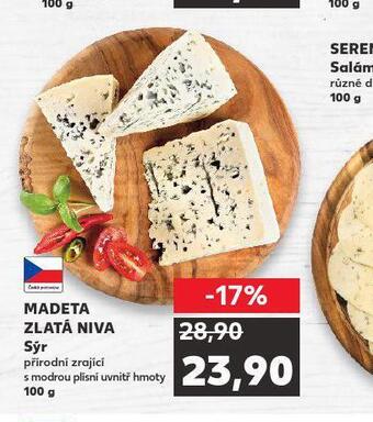 Kaufland Madeta zlatá niva sýr nabídka