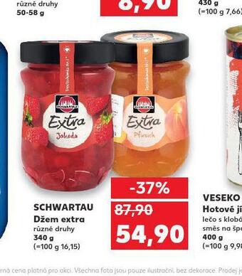 Kaufland Schwartau džem extra nabídka