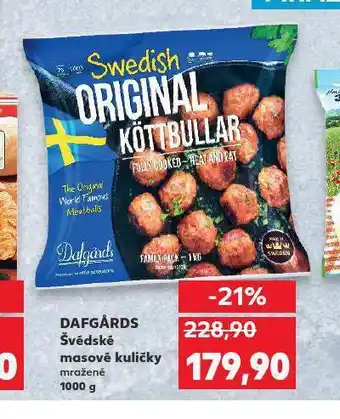 Kaufland Švédské masové kuličky nabídka