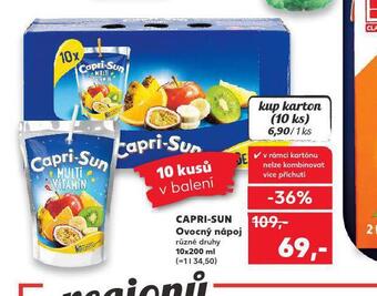 Kaufland Capri sun nabídka