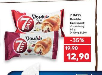 Kaufland 7days double croissant nabídka