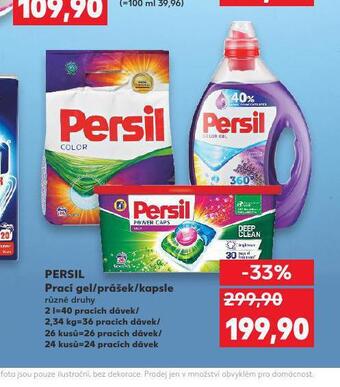 Kaufland Persil prací prostředek nabídka