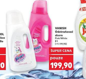 Kaufland Vanish odstraňovač skvrn nabídka