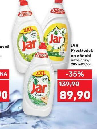 Kaufland Jar prostředek na nádobí nabídka