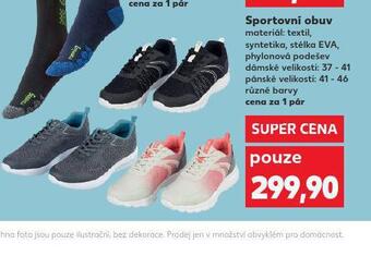 Kaufland Sportovní obuv nabídka