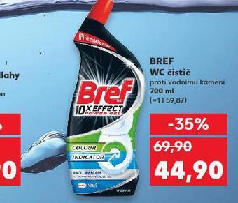 Kaufland Bref wc čistič nabídka