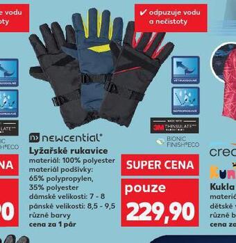 Kaufland Lyžařské rukavice nabídka