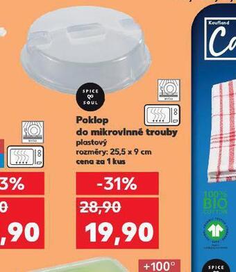Kaufland Poklop do mikrovlnné trouby nabídka