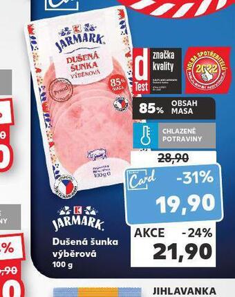 Kaufland Dušená šunka výběrová nabídka