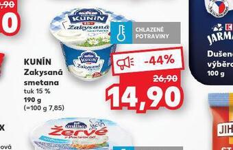 Kaufland Kunín zakysaná smetana nabídka