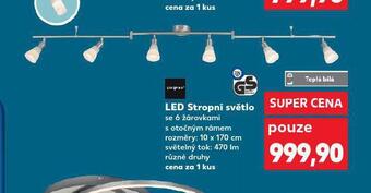Kaufland Led stropní světlo nabídka