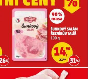 Penny Market Šunkový salám nabídka