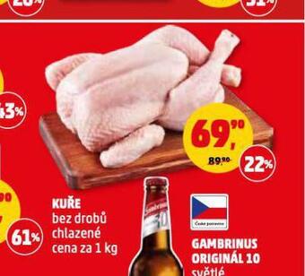 Penny Market Kuře bez drobů nabídka