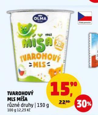 Penny Market Tvarohový mls míša nabídka