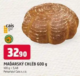 Pekařství Cais Maďarský chléb 600g