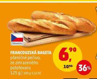 Penny Market Francouzská bageta, 125 g nabídka