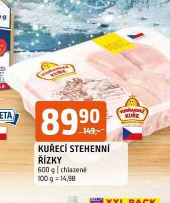 Terno Kuřecí stehenní řízky 600 g nabídka