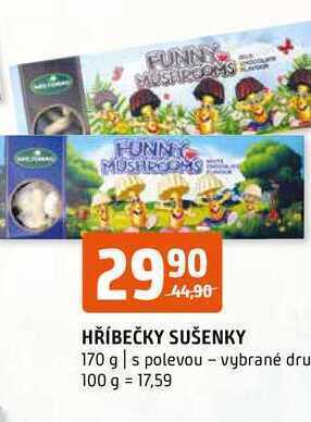 Terno Hříbečky sušenky 170 g nabídka