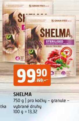 Terno Shelma 750 g | pro kočky - granule nabídka