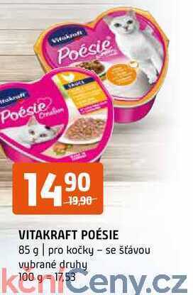 Terno Vitakraft poésie 85 g | pro kočky nabídka