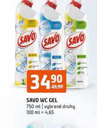 Terno Savo wc gel 750 ml nabídka