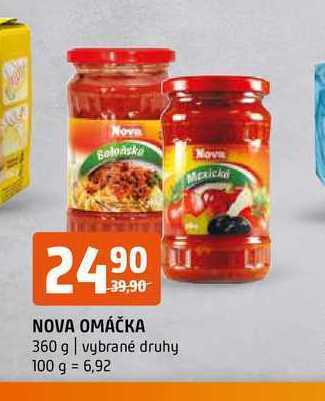 Terno Nova omáčka 360 g nabídka