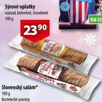 Sýrové oplatky, 100 g