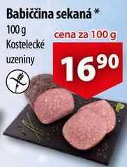 CBA Babiččina sekaná, 100 g nabídka