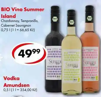 CBA Bio víno summer island, 0,75 l nabídka
