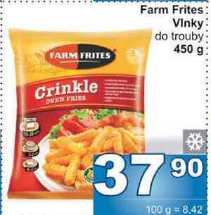 Jip Farm frites vinky do trouby 450 g nabídka