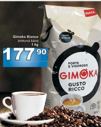 Jip Gimoka bianco zrnková káva 1 kg nabídka