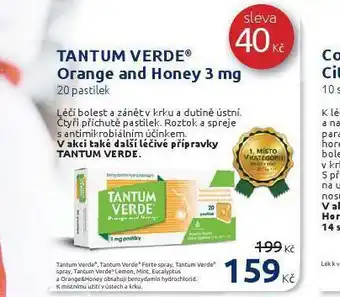 Tantum verde orange and honey