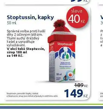 Benu Stoptussin kapky nabídka