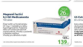 Benu Magnesii lactici nabídka
