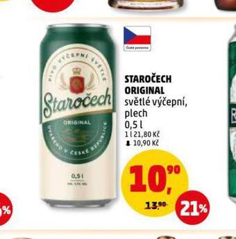 Penny Market Pivo staročech original nabídka