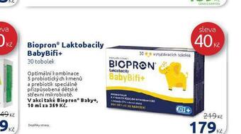Benu Biopron laktobacily babybifi+ nabídka