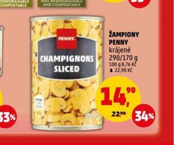 Penny Market Žampiony penny nabídka