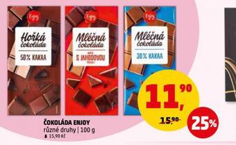 Penny Market Čokoláda enjoy nabídka